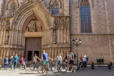 Barcelona Off the Beaten Track Bike Tour - Meeting Steel Donkey in the Port area: quick start, mobile ticket, real gear