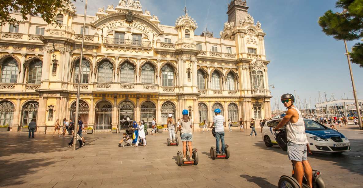 Barcelona: Old Port and Gothic Quarter Guided Segway Tour - Key highlights at a glance