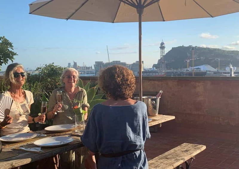 Barcelona: Paella Seafood Master Cooking Class with Sangria - The home-terrace setting: intimate, scenic, and slightly imperfect
