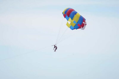 Barcelona: Parasailing magic flight and views above the sea - The 150-meter parasail flight: views that you can actually feel