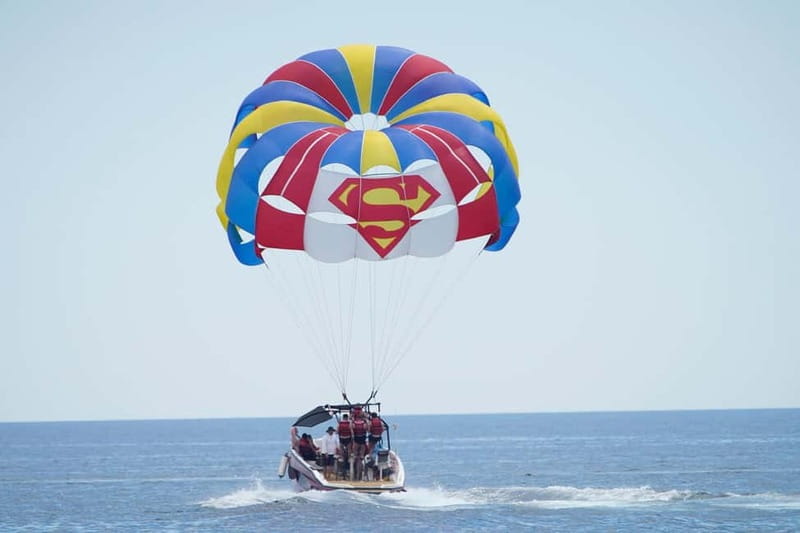 Barcelona: Parasailing magic flight and views above the sea - Weather reality: plan B matters