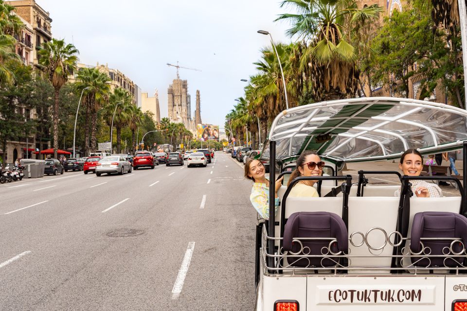 Barcelona: Private City Tour by Eco Tuk Tuk - Key reasons this tuk-tuk tour works