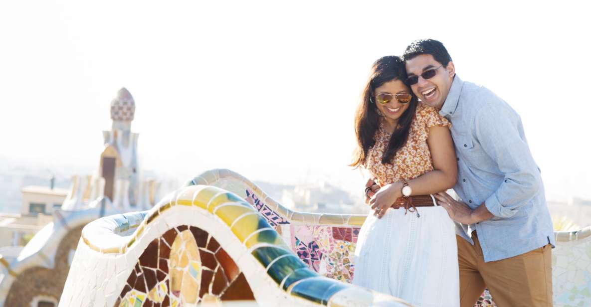 Barcelona: Private Full Park Güell Photoshoot - What 1.5 hours feels like inside Park Güell