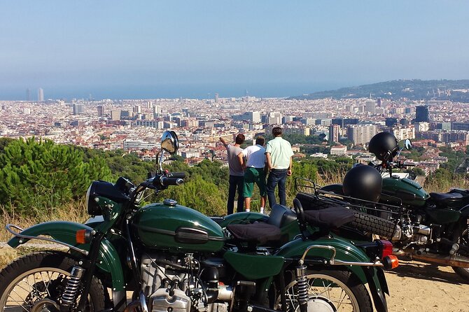 Barcelona Private Tour by Sidecar Motorcycle - How much time you really get (and why outside stops work here)