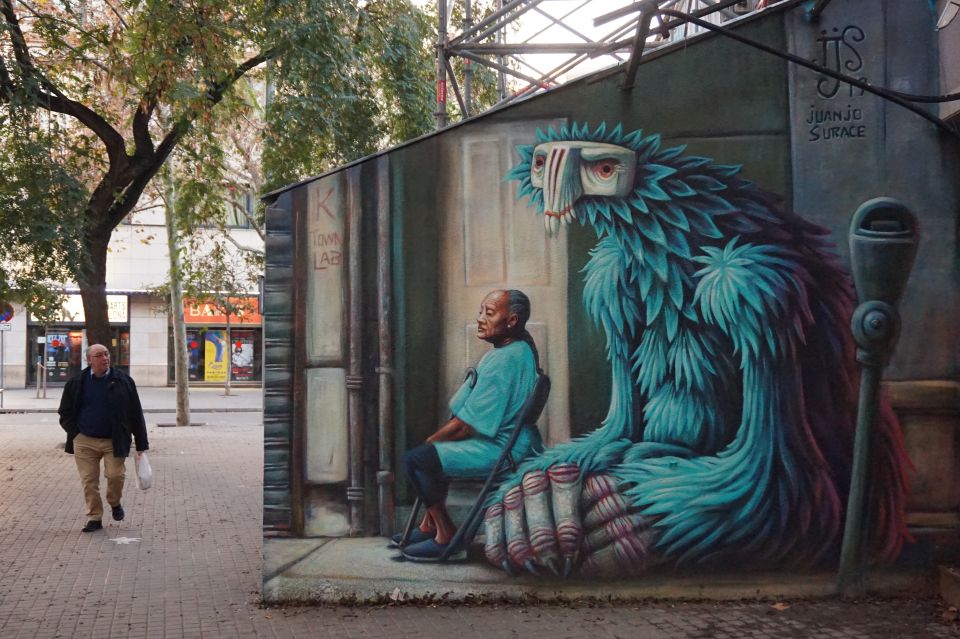 Barcelona: Raval Street Art and Graffiti Walking Tour - Finding Your Way: Jardins Talia Meeting Point on Avenida Paral·lel