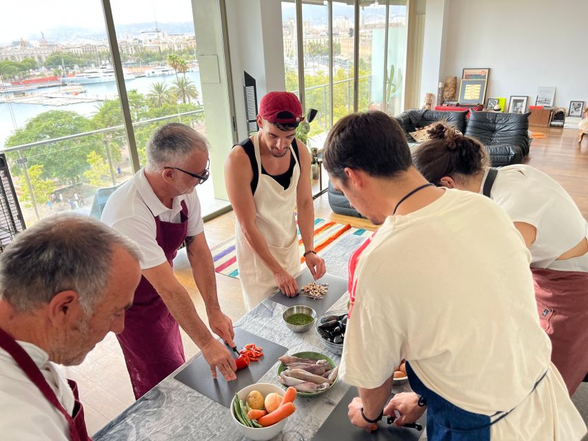 Barcelona: Rooftop Tapas and Sangria Class with a Chef - Learning Spanish tapas secrets from Chef Alfonso (plus Txema)