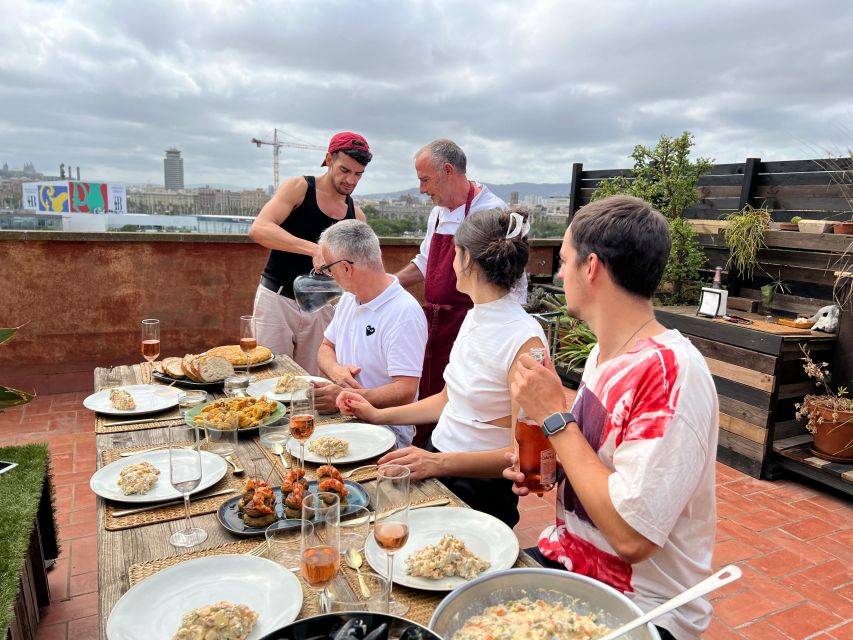 Barcelona: Rooftop Tapas and Sangria Class with a Chef - Sangria with lunch: what to expect beyond the cooking