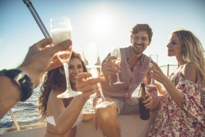 Barcelona: Sailing Tour with Friends on a Private Boat - Maremagnum and Port Olímpic: the “shipyard to skyline” transition