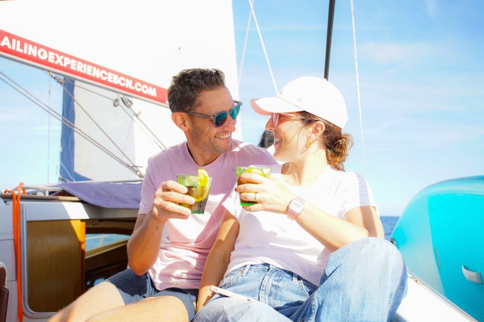 Barcelona: Sailing Tour with Vermouth and Drinks - Swim stop when conditions allow: how to use this best moment