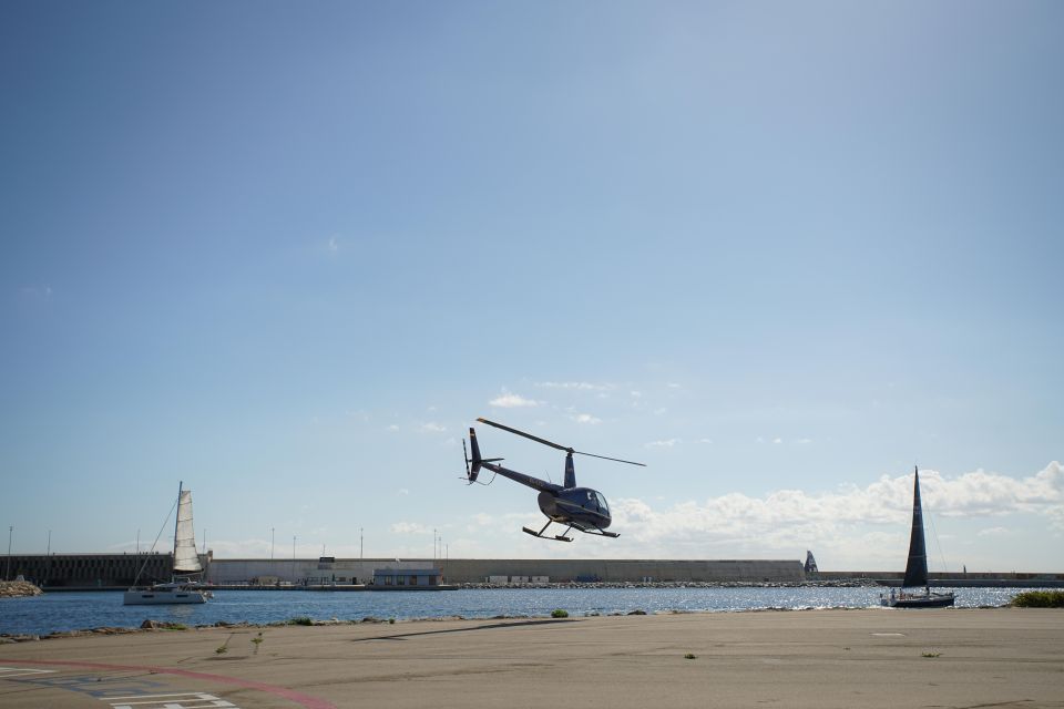 Barcelona: Scenic Helicopter Flight - From the Heliport to the Sky: How This Works in Real Life