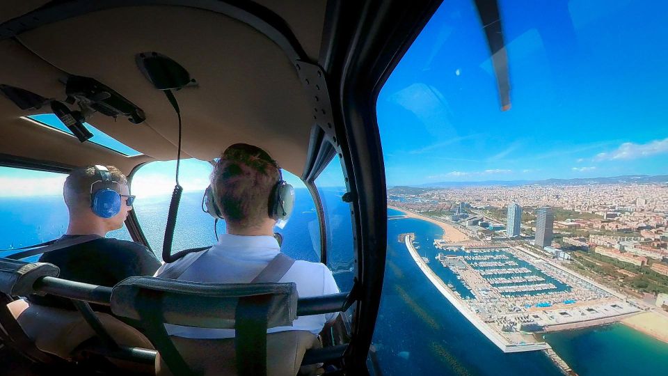 Barcelona: Scenic Helicopter Flight - Where You Meet and Where You Go Next