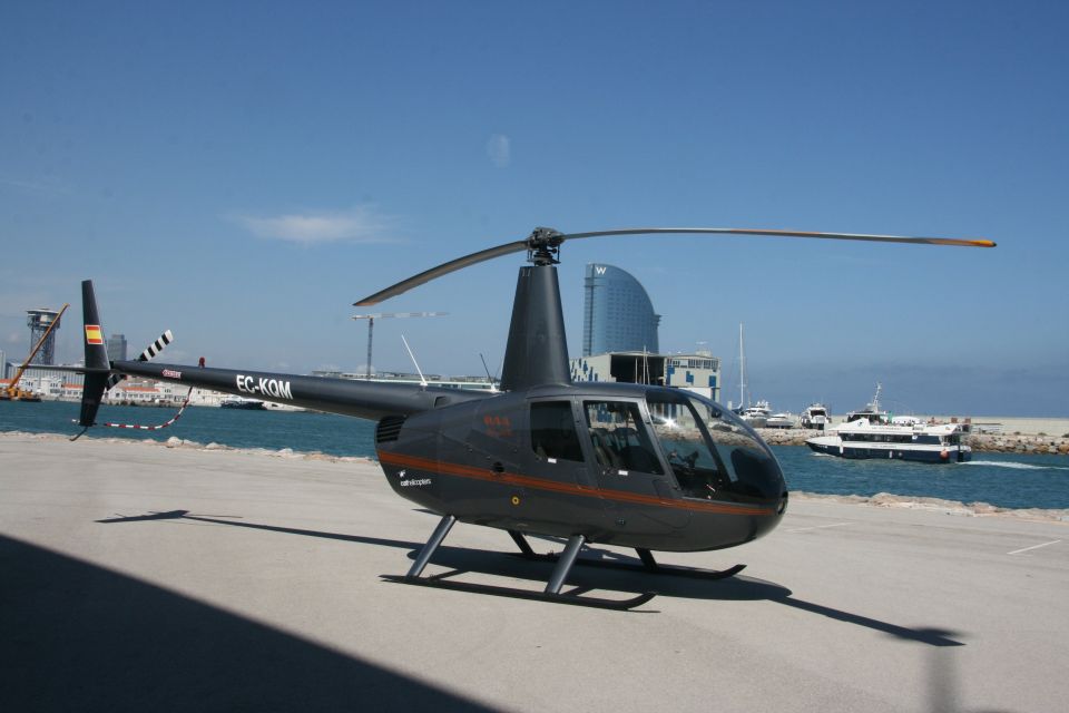 Barcelona: Scenic Helicopter Flight - 7-Minute Flight vs 10 or 12: Picking the Right Amount of Time