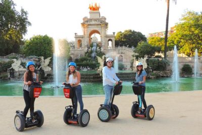 Barcelona Segway Tour - Where the ride starts: Passeig de Lluís Companys and the first safety check