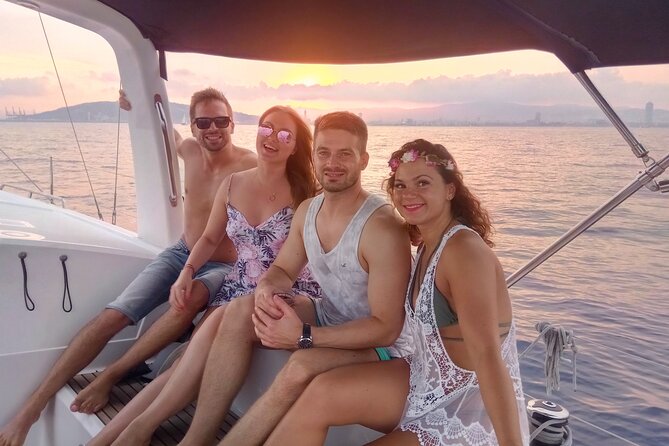 Barcelona Sensational Sunset Tour with Open Bar and Snacks - Vila Olímpica waterfront: modern Barcelona from a sailor’s angle