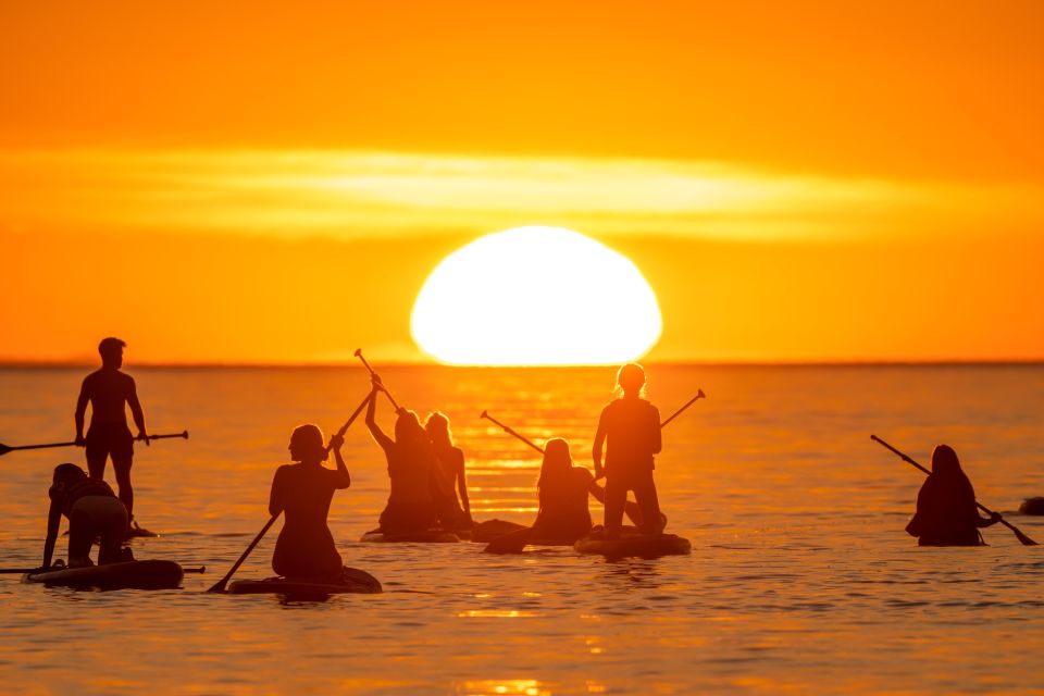 Barcelona: Sunrise Paddleboarding with Instructor and Photos - Barceloneta at dawn: what the time on the boards feels like