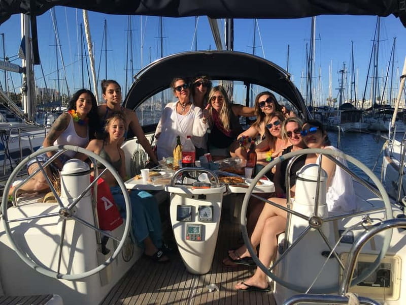 Barcelona: Sunset Boat Trip with Cava Wine and Snacks - Music and the option to steer: small upgrades that change everything