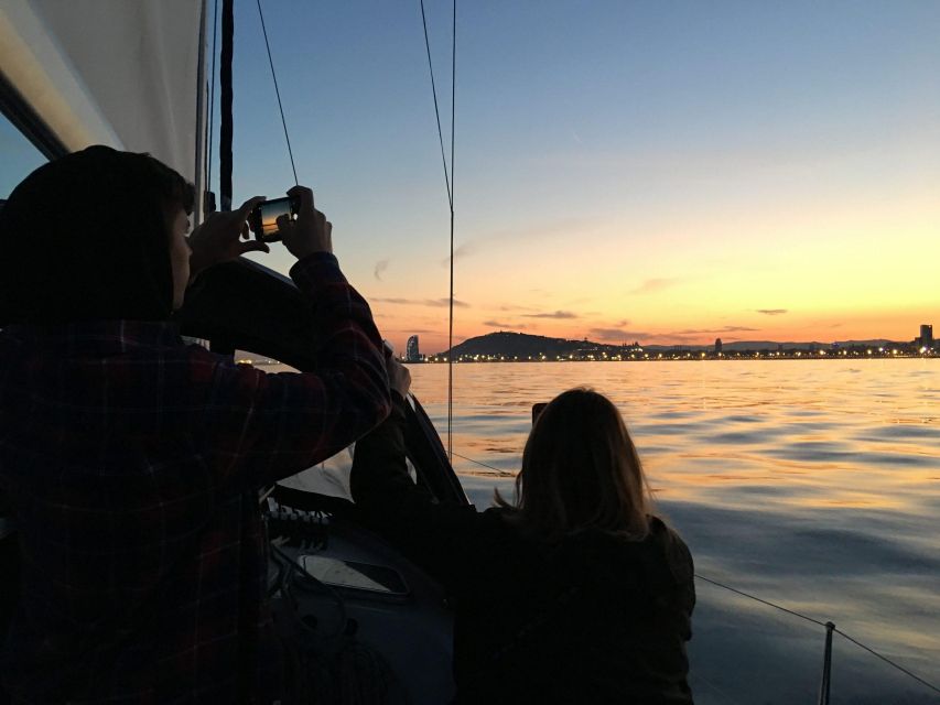 Barcelona: Sunset Sailboat Cruise with Open Bar and Snacks - Price check: is $46 good value in Barcelona?