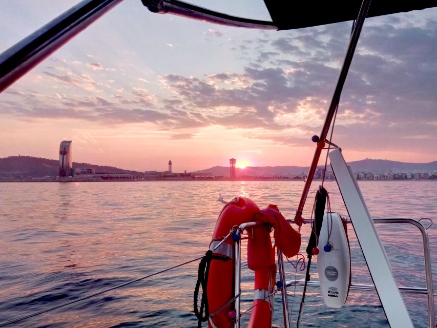 Barcelona: Sunset Sailing Tour with Open Bar & Snacks - On-board vibe: the captain can make or break the night