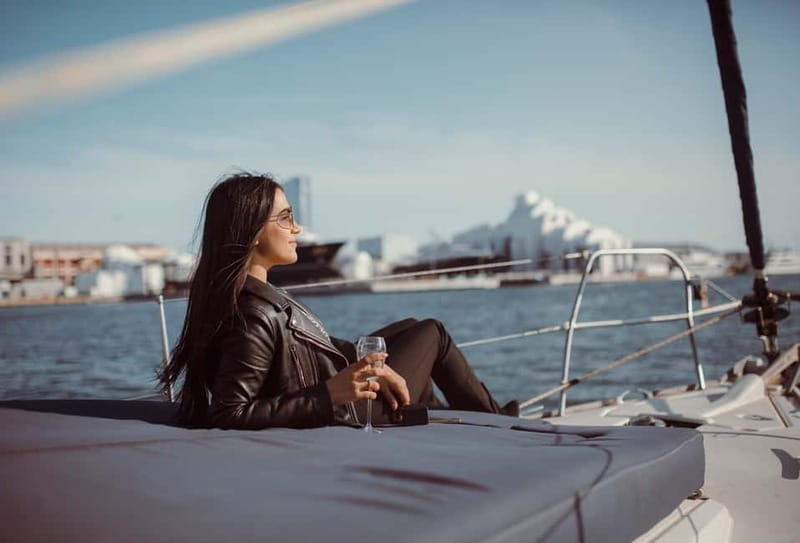 Barcelona: Sunset Skyline Cruise with Cava and Snacks - Cava, snacks, and the value question for $46