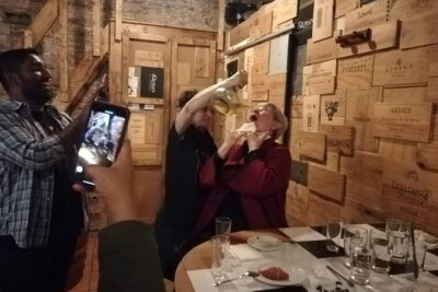 Barcelona Tapas Crawl Tour - Stop 1: Classic Tapas and a Local Drink Starter