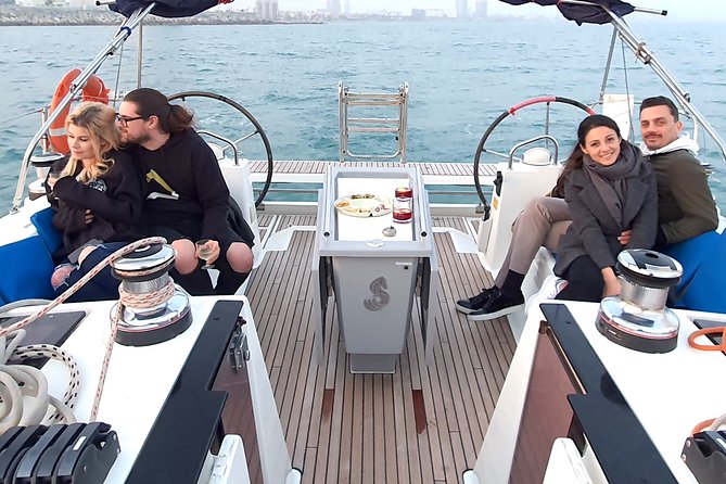 Barcelona Unforgettable Sailing Cruise with Open Bar and Snacks - Sailing Views of the Fortress and the Port’s Sea-Side Geometry