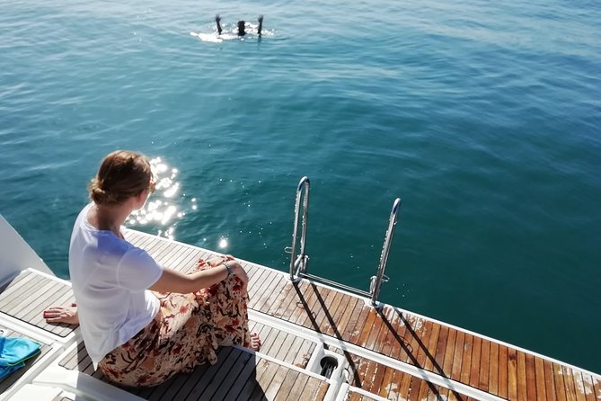 Barcelona Unforgettable Sailing Cruise with Open Bar and Snacks - The Sail Out Past Barceloneta and the W Hotel Glass Front