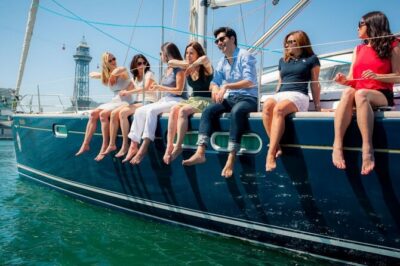 Barcelona Unique Private Luxury Sailing Tour (max 12 people) - Port Olímpic departure: the Barcelona skyline from a new angle