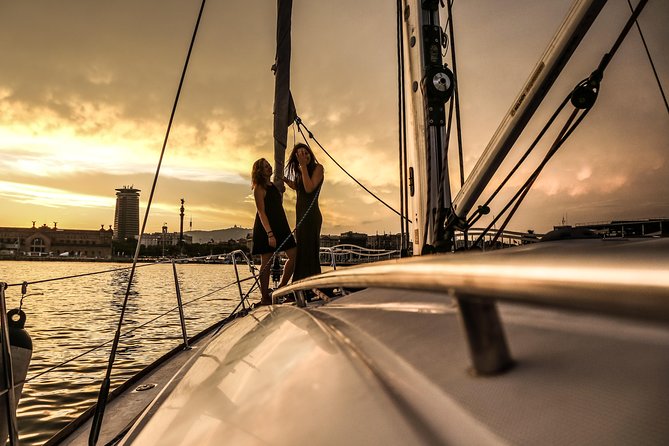 Barcelona Unique Sunset Sailing Experience with Tapas & Open Bar - The musician upgrade: when the soundtrack makes sense