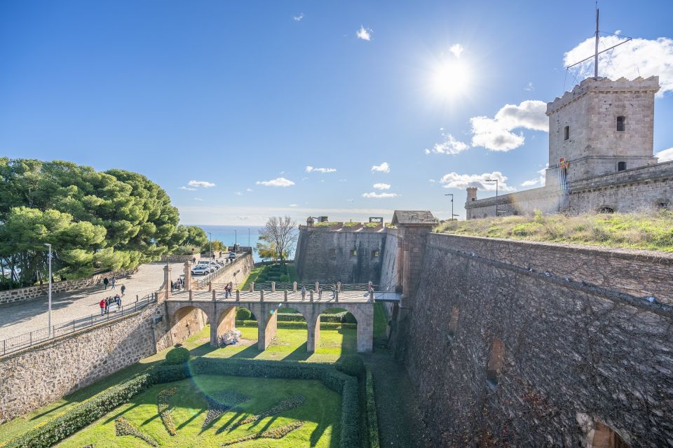 Barcelona: Walking tour with Montjuic Castle & Cable Car - Price and value: $64 for tickets, access, and logistics