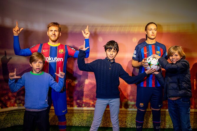 Barcelona Wax Museum Admission Ticket - Themed stages that hit fast: Hall of Fame, sports, and pop culture