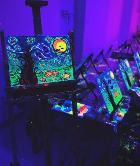 Barcelona: Wine and Van Gogh Paint and Sip Painting Class - Accessibility and Comfort: Easy for Most Bodies