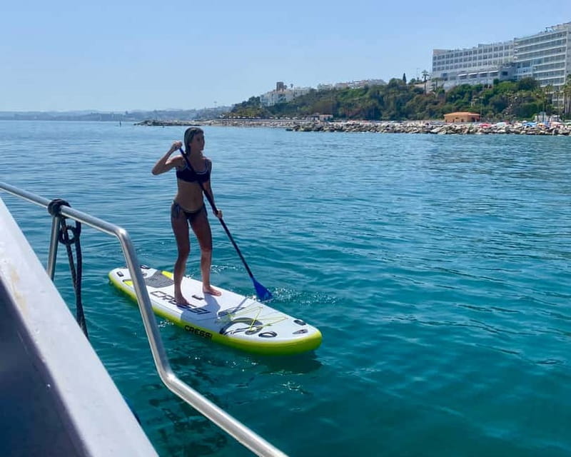Benalmádena Boat Tour with Snorkeling, Water Slide and Lunch - Benalmádena from the water: what this 3.5-hour trip is really like