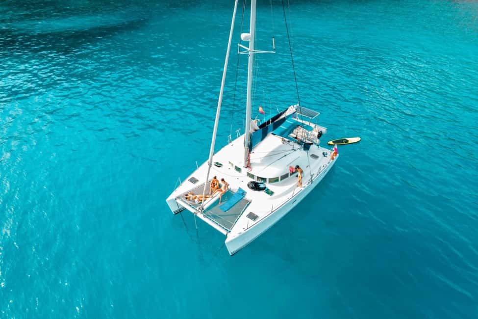Benalmádena: Sailing & Dolphin Watching with Snacks/Drinks - Comfort on a modern catamaran: shade, toilets, and places to hang