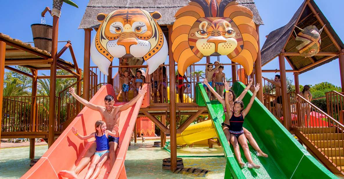Benidorm: Aqua Natura Amusement Park 1-Day Entry Ticket - Big slides and water chutes: La Cresta plus the “need an inflatable” reality