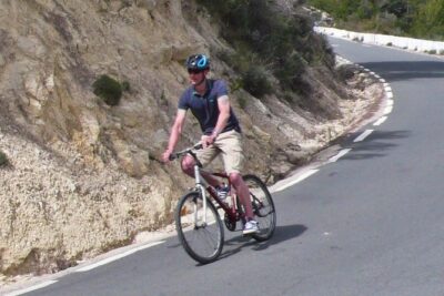 Benidorm Bike Tour with Hotel Pick up - Up Mt Aitana: the part that sets you up for an easy ride