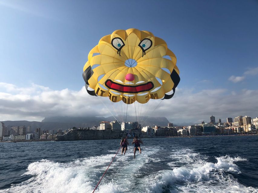 Benidorm: Parasailing Boat Trip with Costa Blanca Views - Where You Start: Playa de Poniente and the Carlos Watersports Office