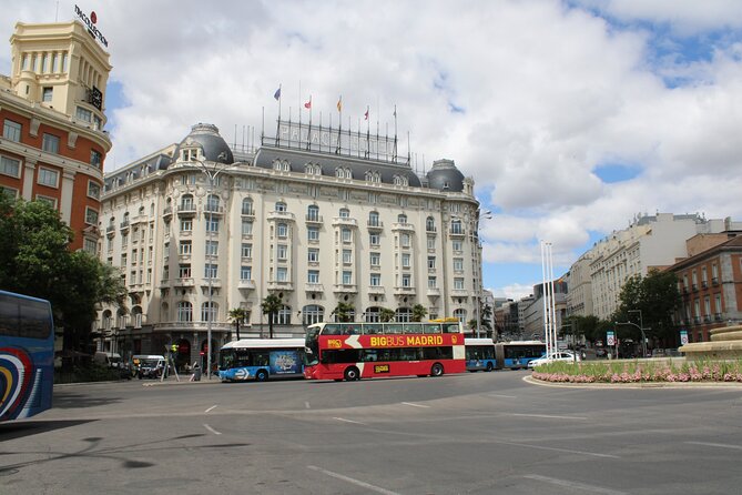 Big Bus Madrid Panoramic City Tour - Atocha Station and the Biblioteca Nacional area: Madrid as a working city