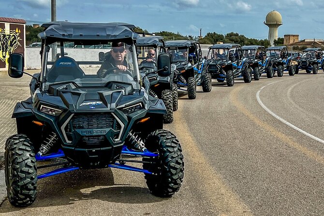 Buggy 2-seater and 4-seater Off-On Road Tour in Mallorca - The short reset near Llucmajor: snacks, photos, and a breather