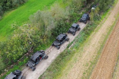 Buggy 2-seater and 4-seater Off-On Road Tour in Mallorca - Climbing to Monti-Sion: serpentines, altitude, and the 360° payoff