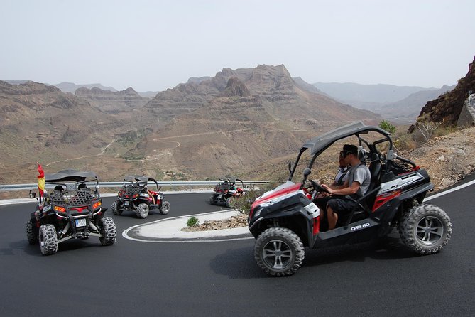 Buggy Tour Gran Canaria - The Fataga climb: Ayagaures viewpoint and photo-stop timing