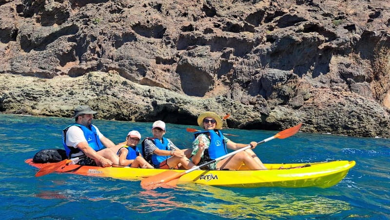 Cabo de Gata: Kayak and Snorkel Tour in the Natural Park - The end-of-tour drink, plus the photo and FullHD video report