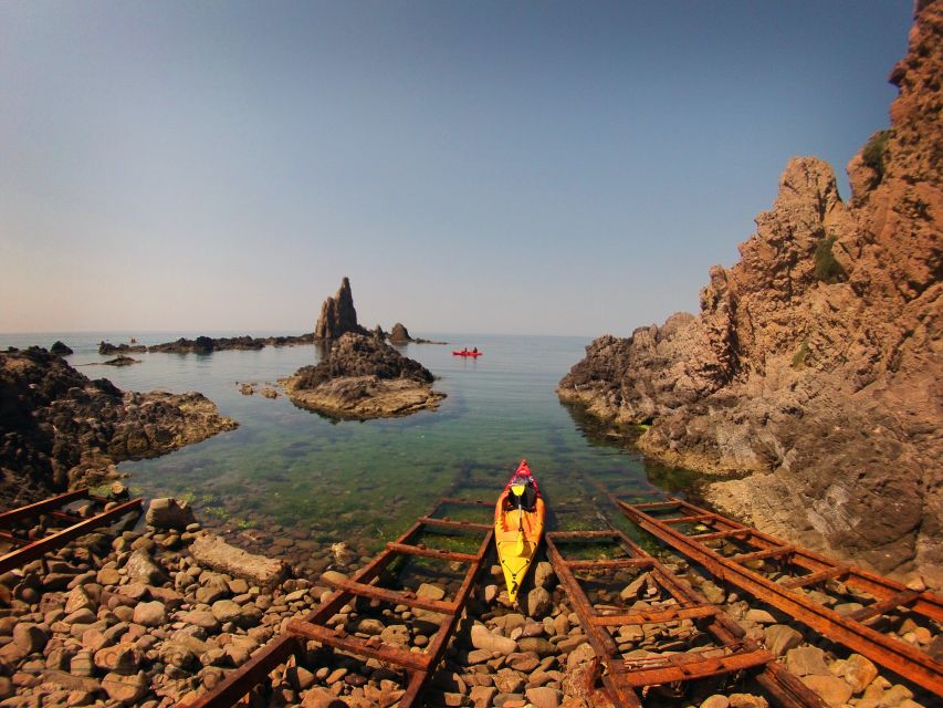 Cabo de Gata: Natural Park Kayaking and Snorkel Excursion - The kayak route: coves, rocky caves, and volcanic cliffs