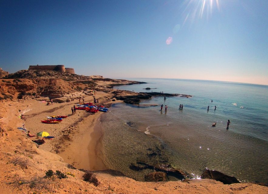 Cabo de Gata: Natural Park Kayaking and Snorkel Excursion - Snorkeling in clear protected water: what you’ll do and how to prep
