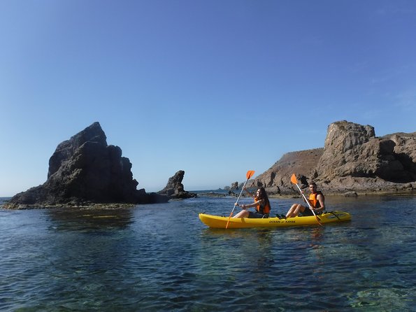 Cabo de Gata: Tour en kayak y snorkel full face + fotos incluidas - Price and what you actually get for $54.31