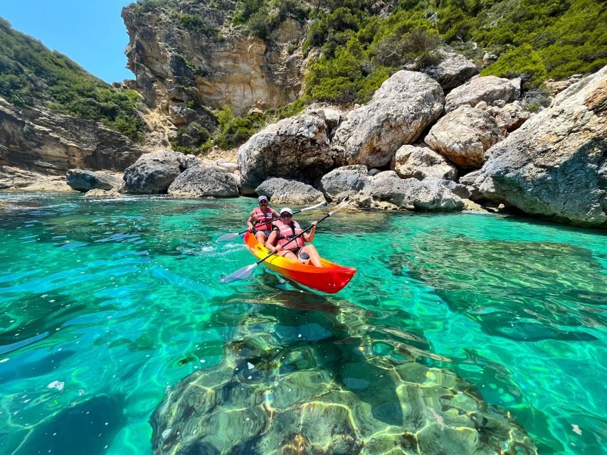 Cala Granadella: Cala en Caló Sea Cave Snorkel & Kayak Tour - Gear check: what’s included and why it matters on the water
