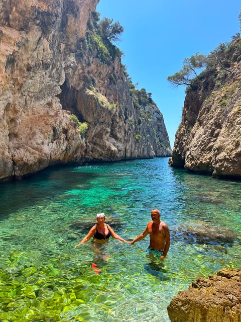 Cala Granadella: Cala en Caló Sea Cave Snorkel & Kayak Tour - Cala en Caló: the first snorkel stop and sea-cave vibe