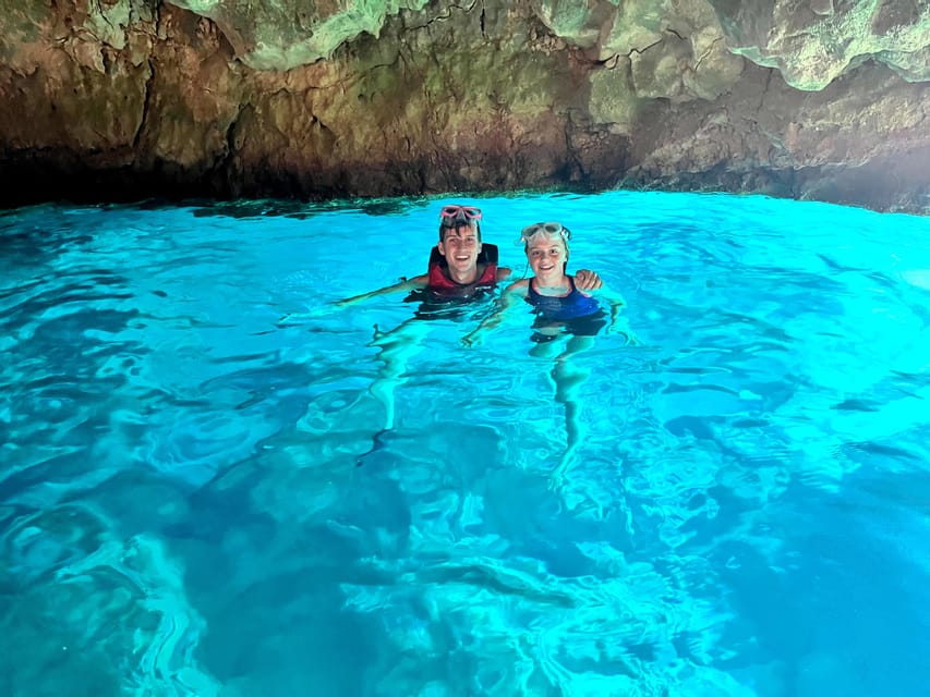 Cala Granadella: Cala en Caló Sea Cave Snorkel & Kayak Tour - Meet-up at Platja Granadella: easy to spot, easy to start