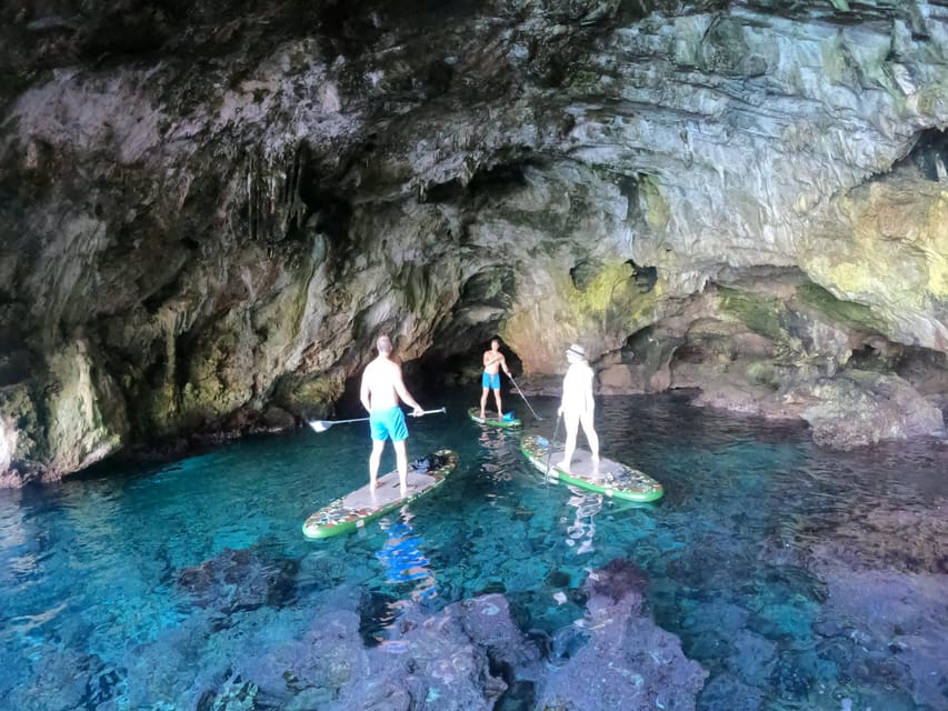 Cala Ratjada: SUP SAFARI TOUR 2H - Meeting by the Shop: Getting Set Up Without Stress