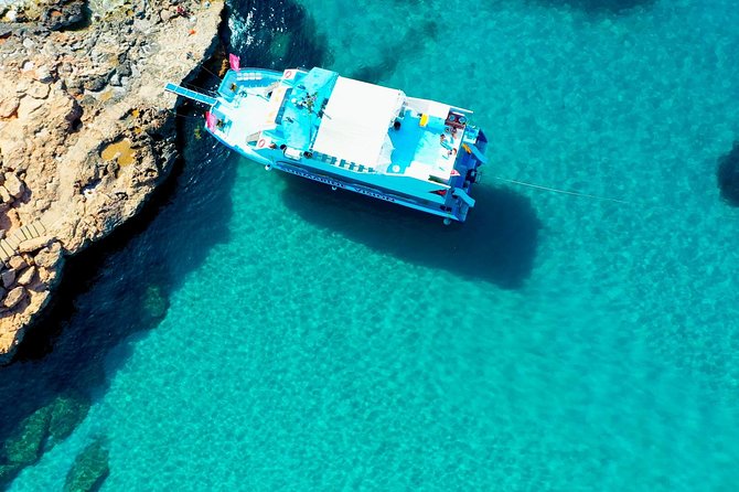 Cala Salada and Unspoiled North Beach Tour. Snorkelling and Aquarium - San Antonio departure: what the first hour feels like