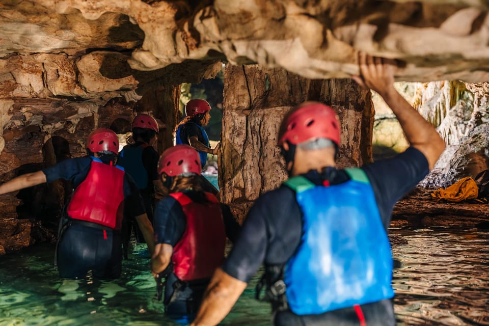 Cala Varques: Guided Sea Caves Kayak & Snorkeling Expedition - The “extras” side of the day: cliff jumps and other water challenges